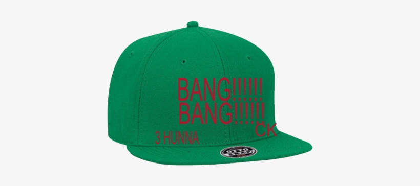 Chief Keef Chief Keef Bang Bang Bang 3 Hunna Ck - Flat Bill Hat Png, transparent png