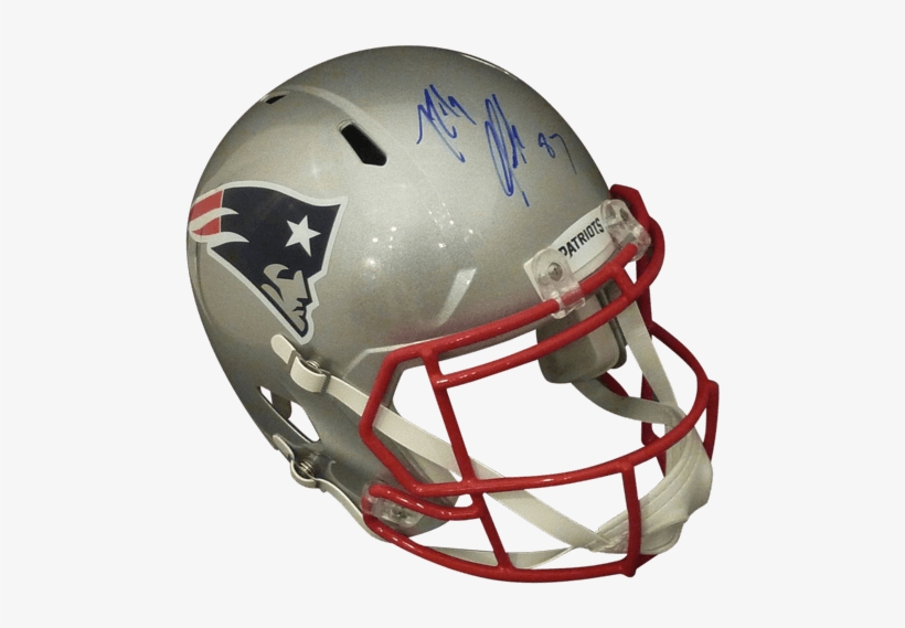 Rob Gronkowski Autographed New England Patriots Deluxe - New England Patriots, transparent png