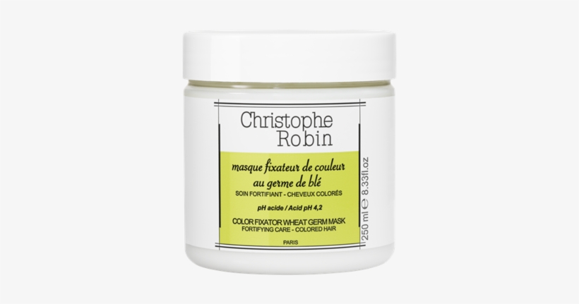 Christophe Robin Color Fixator Wheat Germ Mask (250ml), transparent png