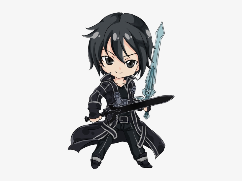 Sword Art Online, Kirito , By D-tomoyo - Attack On Titan Game Kirito, transparent png