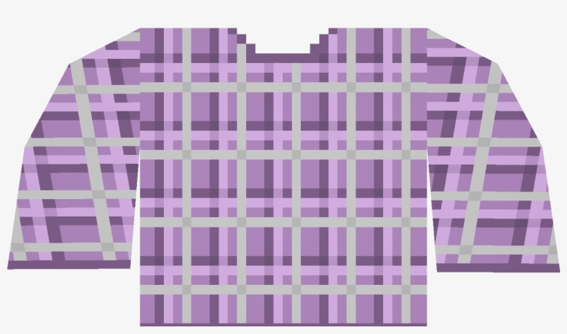 Plaid Purple Light Shirt - Shirt, transparent png