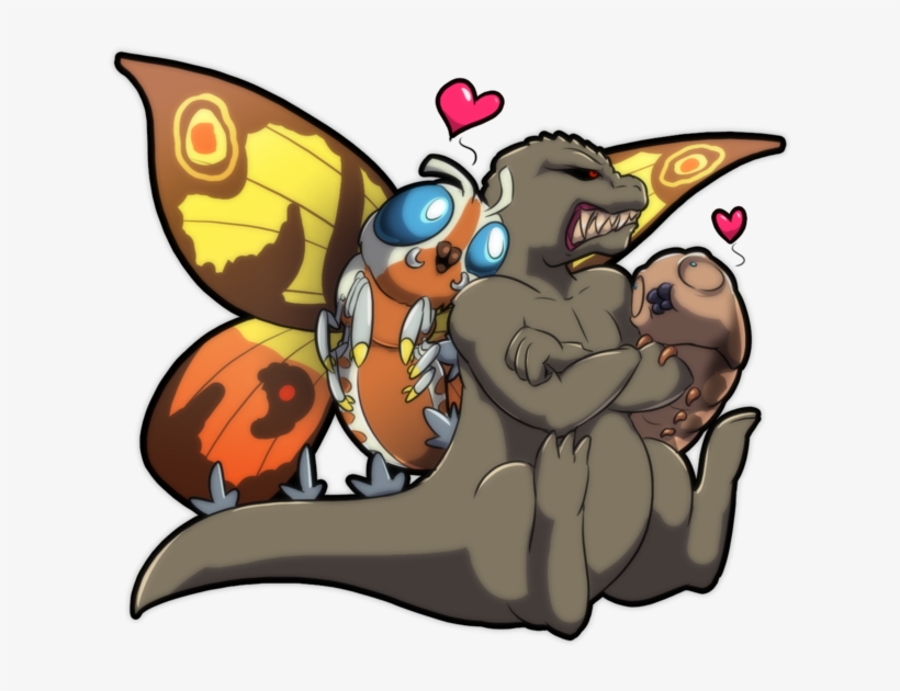 Mothra And Godzilla By Zedrin - Mothra Human, transparent png