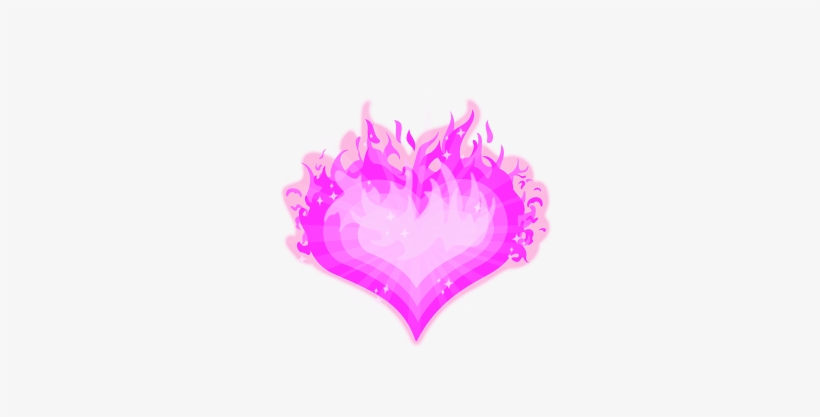 Pink Transparent Fire - Pink Fire Transparent Background, transparent png