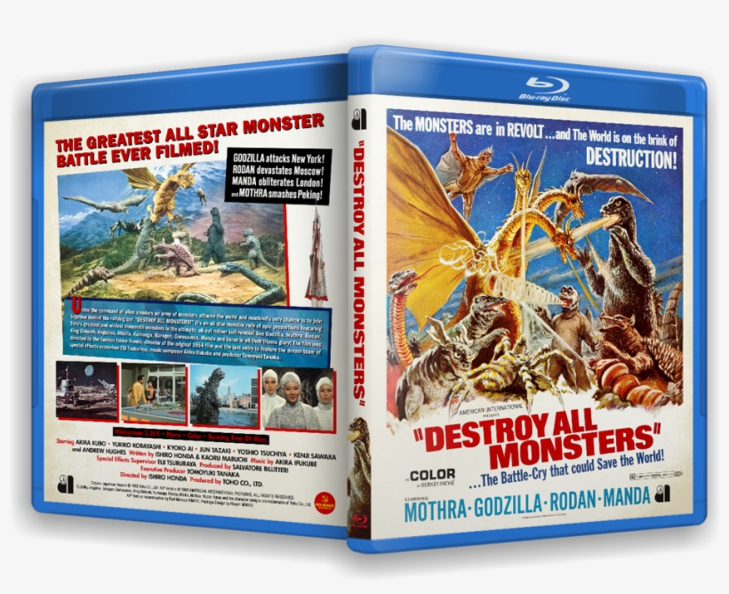 I Was Inspired To Make A Cover For This Project As - Destroy All Monsters Canvas Art - (11 X 17), transparent png