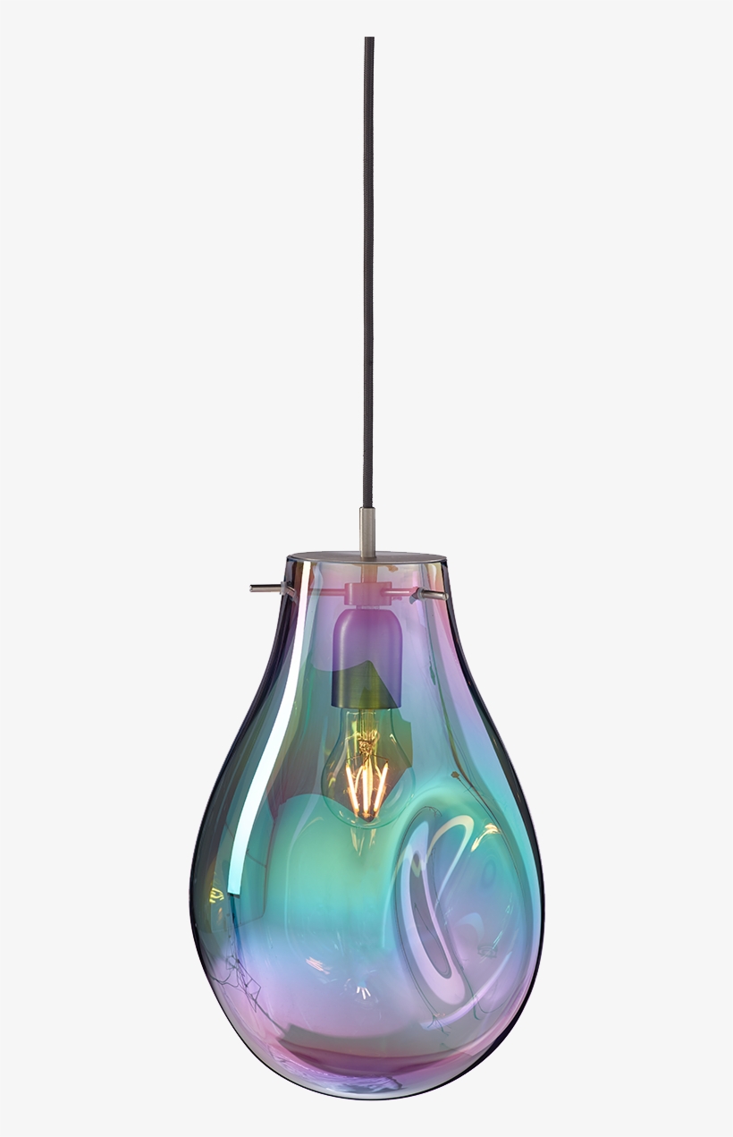 Soap Pendant Large Green / Stainless Steel - Pendant Light, transparent png