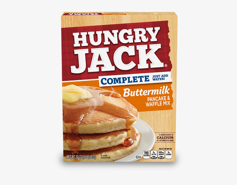Complete Buttermilk Pancake & Waffle Mix - Hungry Jack Buttermilk Pancake Mix, transparent png
