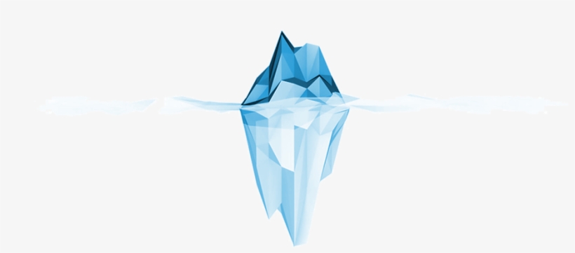 Iceberg - Illustration, transparent png