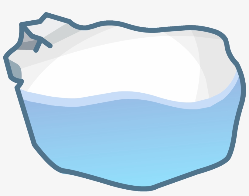 Waddle On Party Iceberg Emoticon - Iceberg Emoticon, transparent png