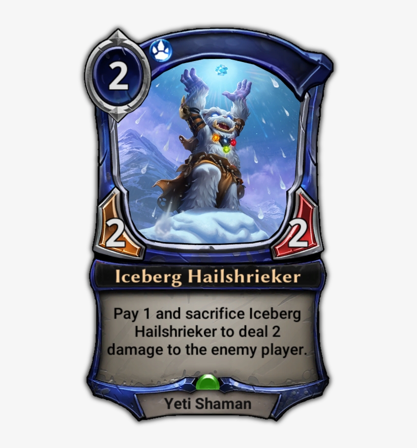 Iceberg Hailshrieker - Eternal Merchants, transparent png