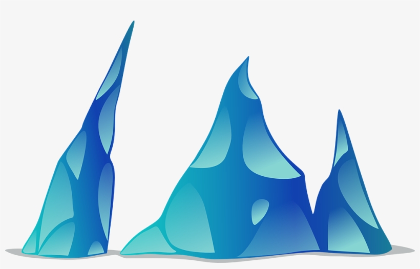 Iceberg, Icebergs, Ice, Blue, Mountains - Montañas De Hielo Png, transparent png