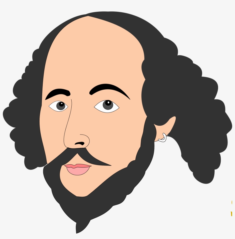 Shakespeare - William Shakespeare Dibujo Png, transparent png