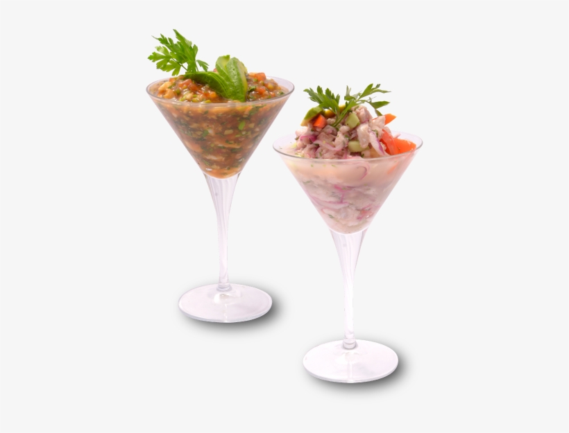 Orden De Ceviche En Copa Martinera - Ceviche Servido En Copa, transparent png