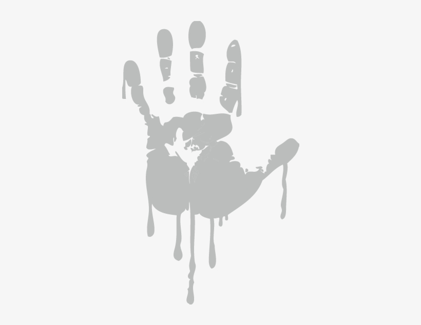 Bloody Hand, transparent png
