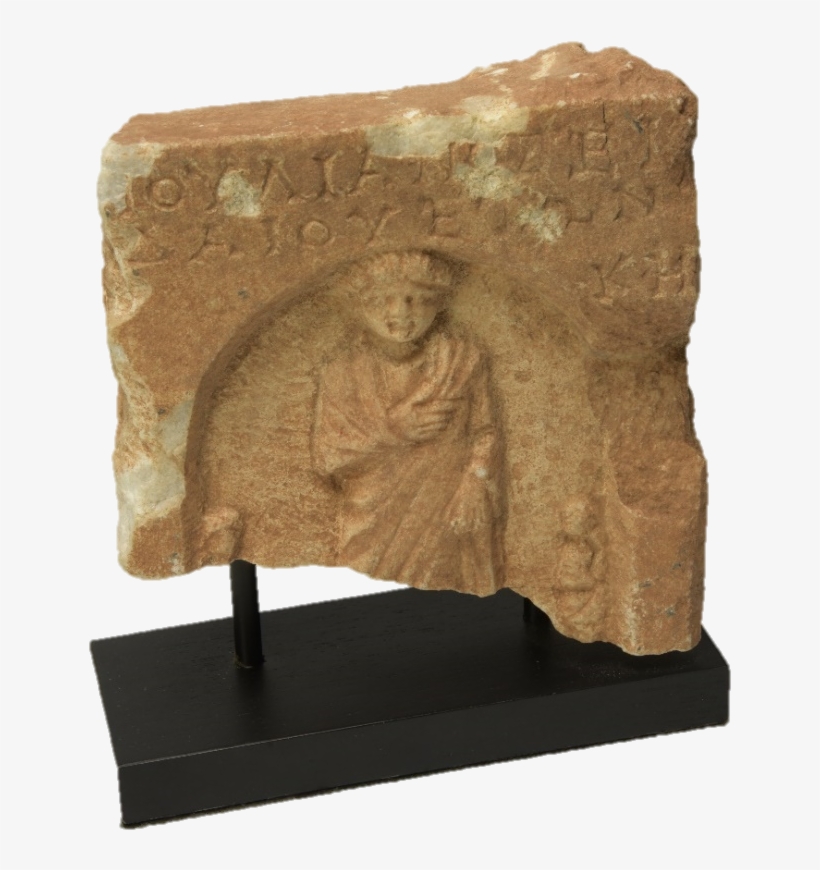 Roman Funerary Stele - Statue, transparent png