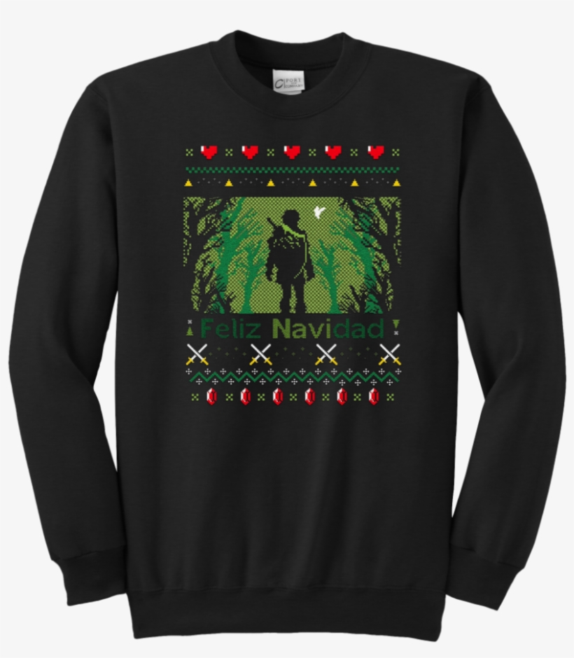 Feliz Navidad T Shirt - Ugly Sweater Christmas - Santa 2017 Mugs, transparent png