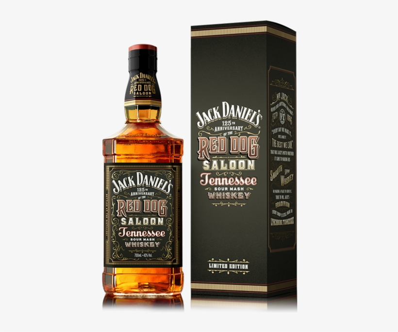 Jack Daniels Bottle Png - Jack Daniels Red Dog Saloon, transparent png
