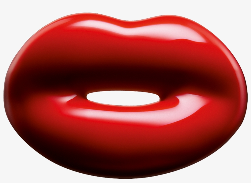 Red Hotlips Ring By Solange Azagury - Red Lip Ring, transparent png