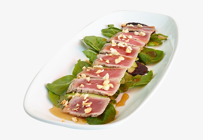 Another Popular Guilt-free Dish Is Their Natural Ceviche - Tuna Tataki Suviche, transparent png