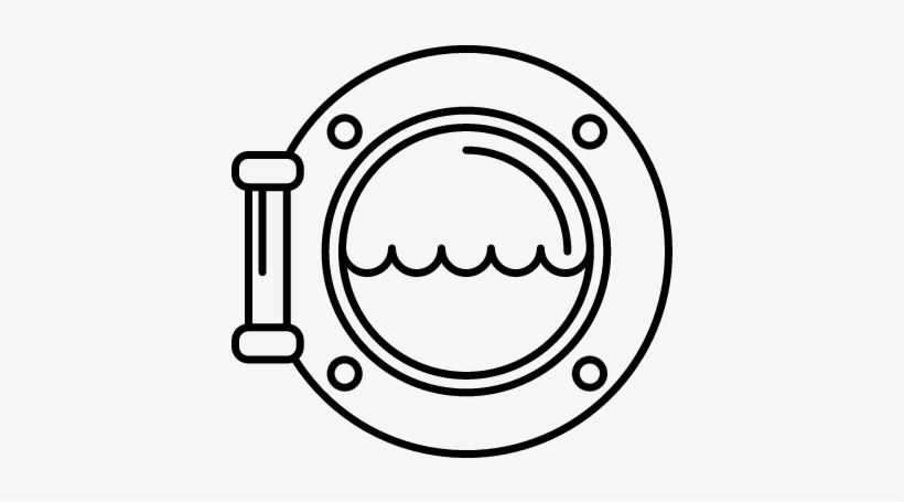 Boat Porthole Vector - Ojo De Buey Icono, transparent png