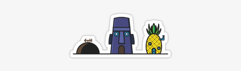 Also Buy This Artwork On Stickers, Apparel, Phone Cases, - Squidward Tentacles, transparent png