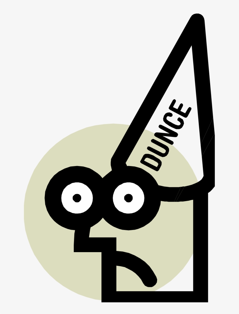 October - Clip Art Dunce Cap, transparent png