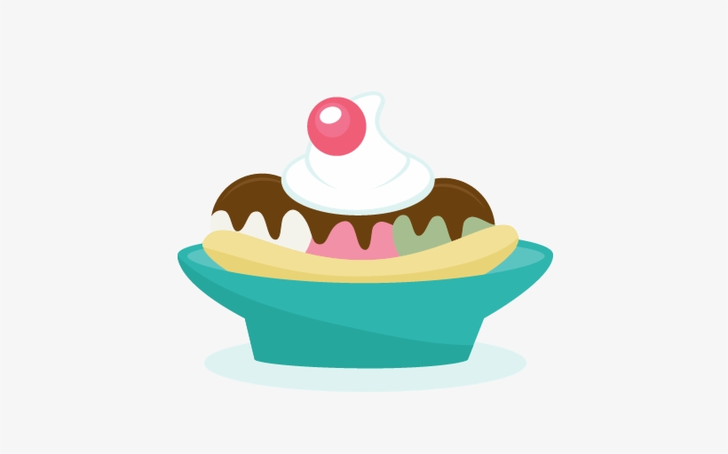 Png Collection Of Free High Quality Graphics - Banana Split Clipart Png, transparent png