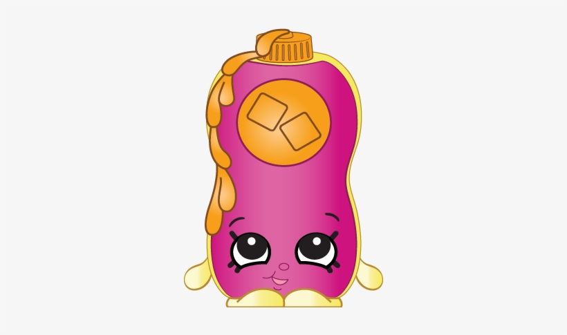 Banana Split Carmel Topping - De Shopkins Banana Split, transparent png