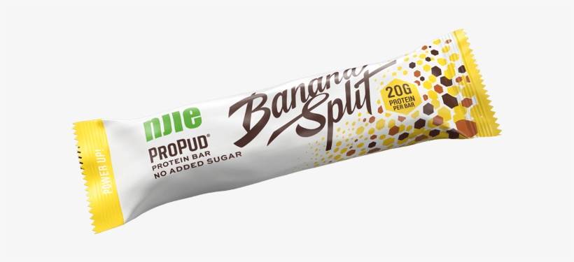 Propud Protein Bar Banana Split - Banana Split Protein Bar, transparent png
