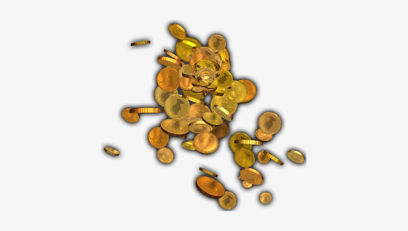 07 Feb 2009 - Coin Pile Png Transparent, transparent png