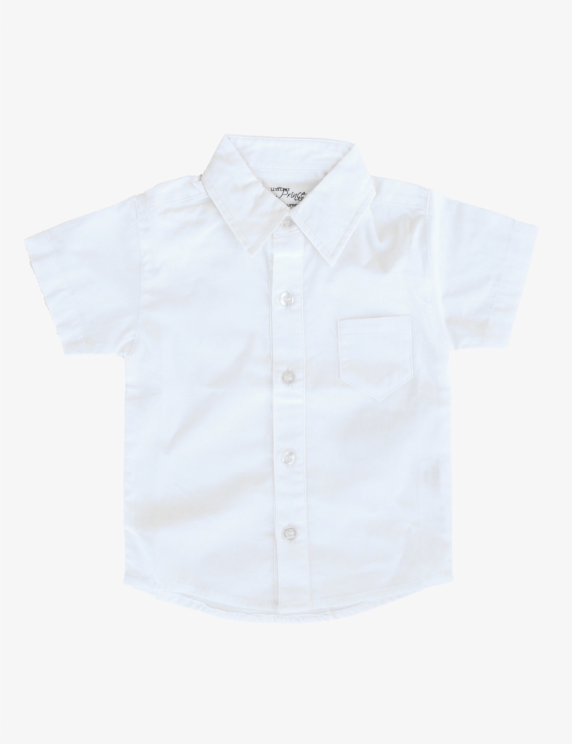 Short Sleeve White Dress Shirt Noback - Dress Shirt, transparent png