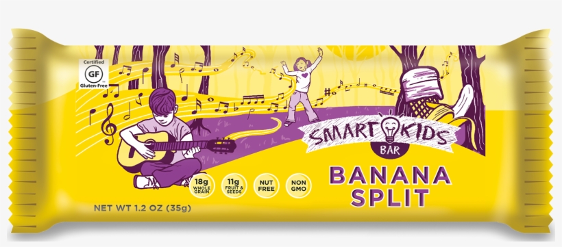 3d Smart Kids English Banana Split, transparent png