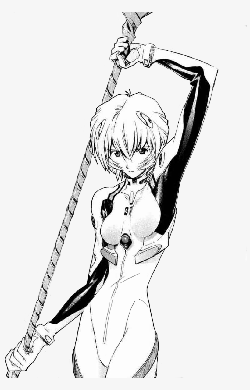 “rei Ayanami / Transparent ” - Evangelion Rei Ayanami Manga, transparent png