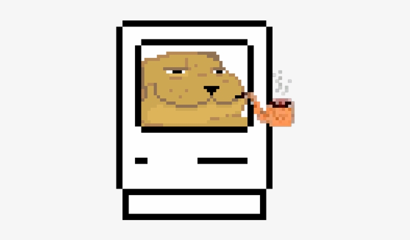 Igowen - Macintosh Pixel, transparent png