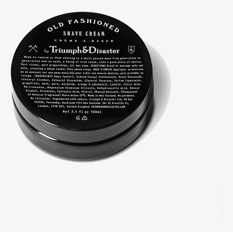 We Recommend - - Triumph & Disaster Old Fashioned Shave Cream -, transparent png