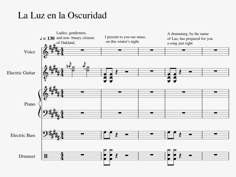 Duck Hunt Sheet Music Composed By Mckay Fife 1 Of 4 - Black Butler Opening 1 Flute, transparent png