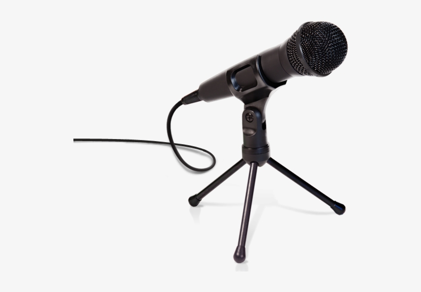 Spotlight - Microphone On A Stand Clipart Transparent, transparent png