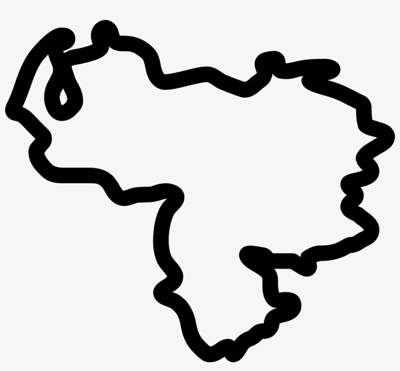 Facebook Thumbs Up Venezuela Png Clip Free - Mapa De Venezuela Png, transparent png