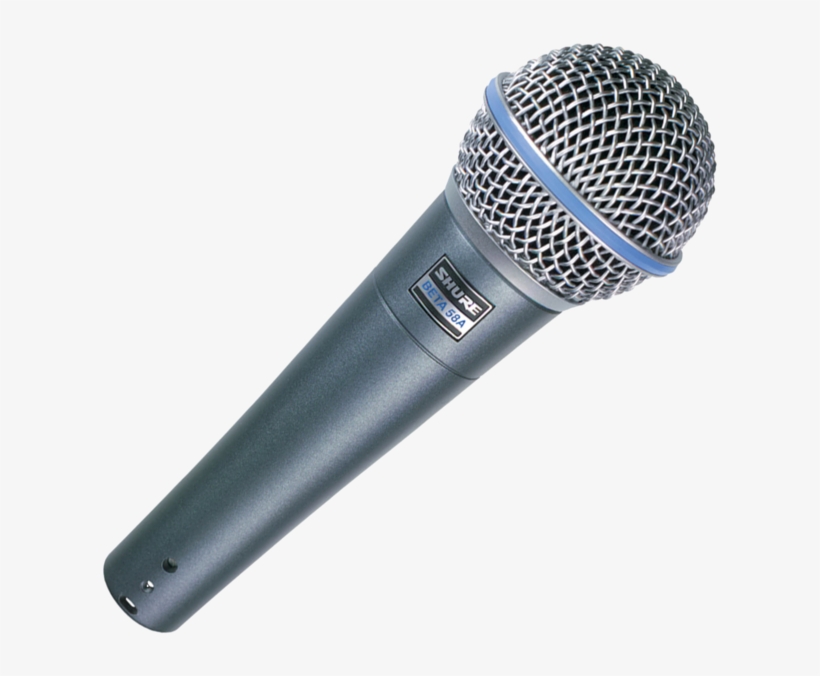 Shure Beta 58, transparent png