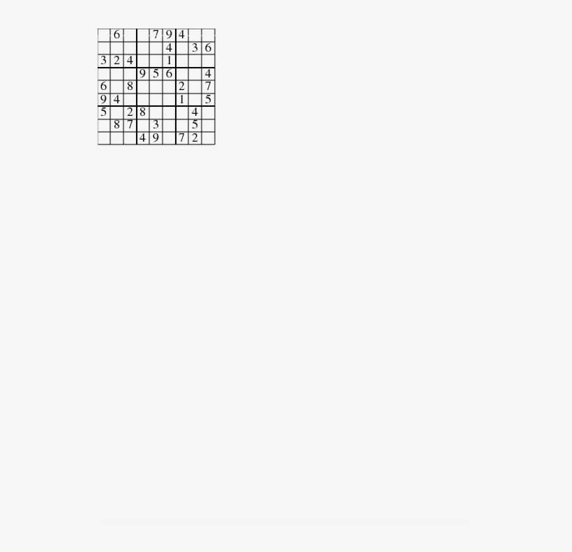 A Png Image Of A Sheet Of 12 Sudoku Grids, Only One - Monochrome, transparent png