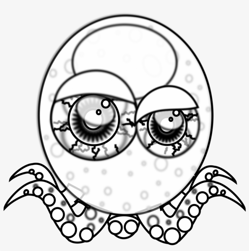 Crazy Eye Drawing At Getdrawings - Clip Art, transparent png