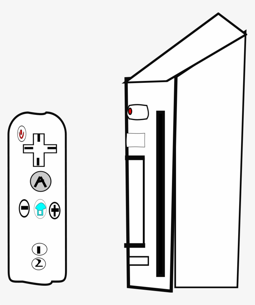 Nintendo's Wii - Clip Art Wii, transparent png