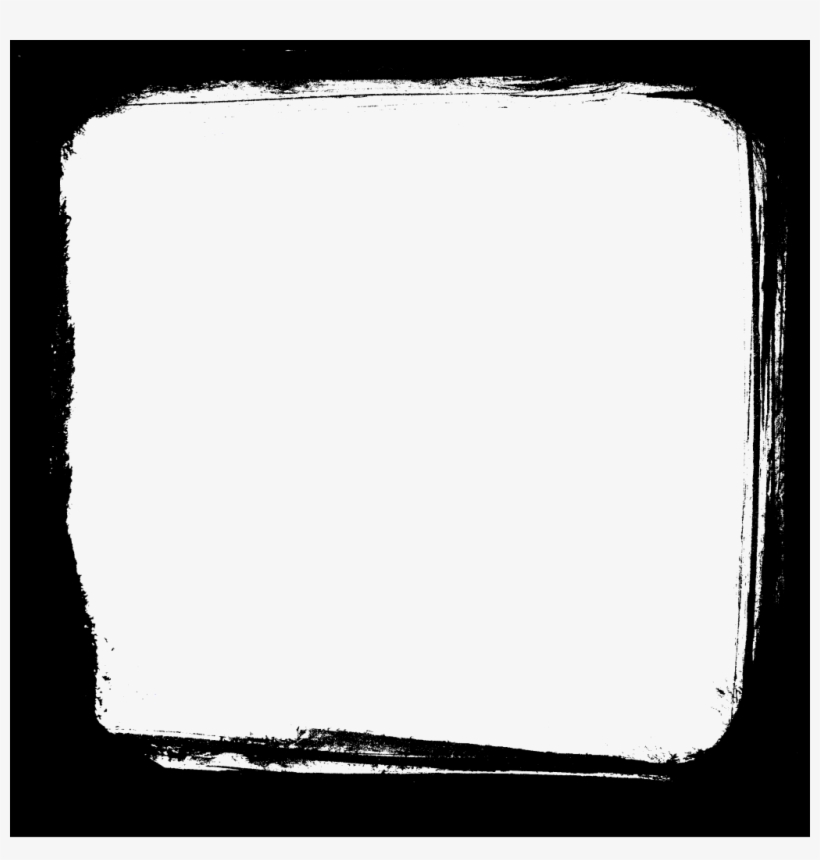 Square Grunge Frame 6 Onlygfx Com - Illustration, transparent png