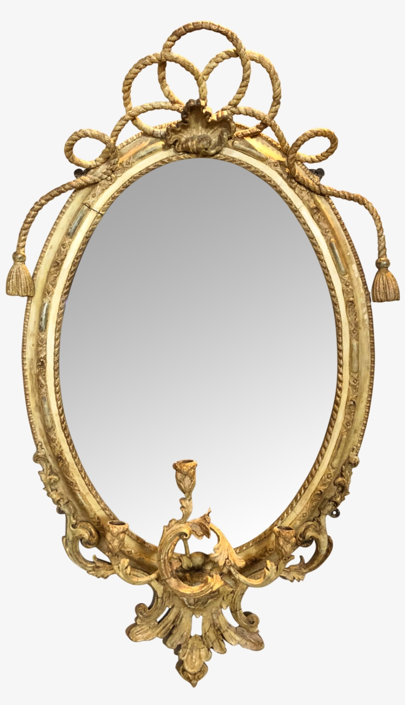 Victorian Rope Twist Mirror - Rope, transparent png
