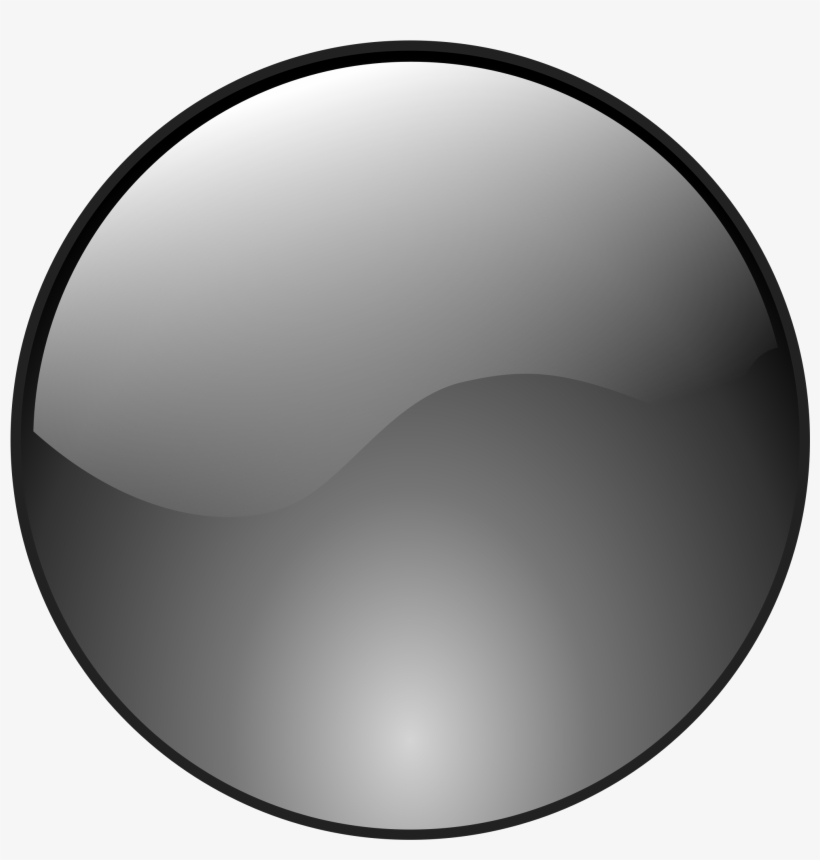Open - Black Button Png, transparent png