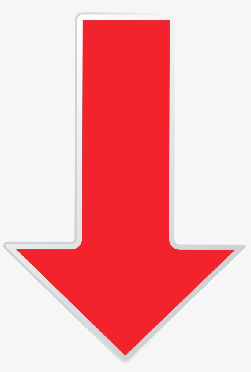 Red Down Arrow Png - 4628x6503 PNG Download - PNGkit