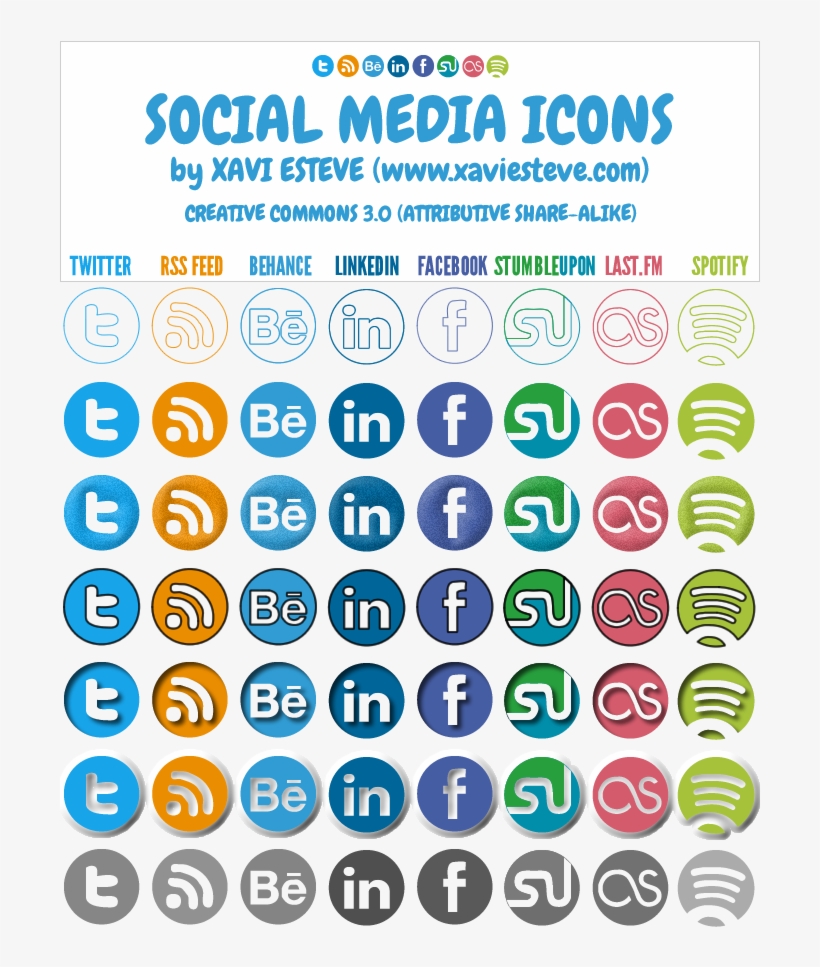 Social Media Png Pack Spotify, transparent png