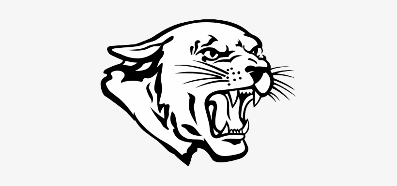 Drawn Panther Clip Art - Clifton Middle School, transparent png