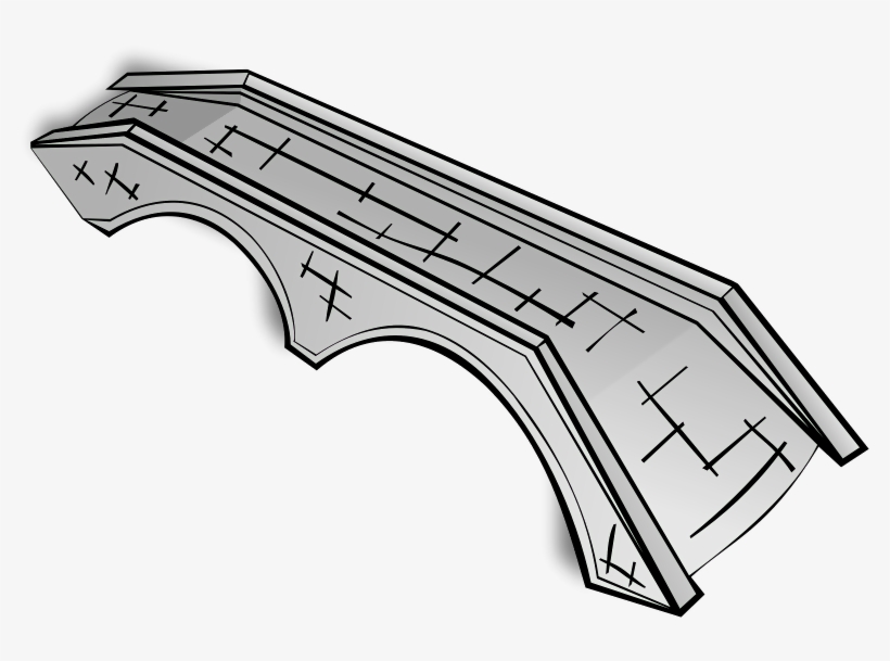 Rpg Map Symbol - Bridge Clip Art, transparent png