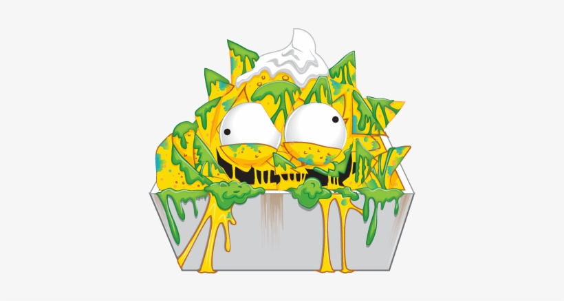 Gooey-nachos - Grossery Gang Gross Greasies, transparent png
