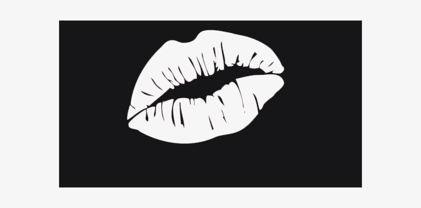 Lips Buy Now - Lips Black And White Png, transparent png